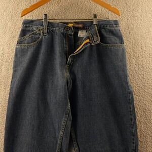 Vintage Levi's Silvertab Relaxed Fit Jeans Mens W34 L34 Blue Denim Straight Leg